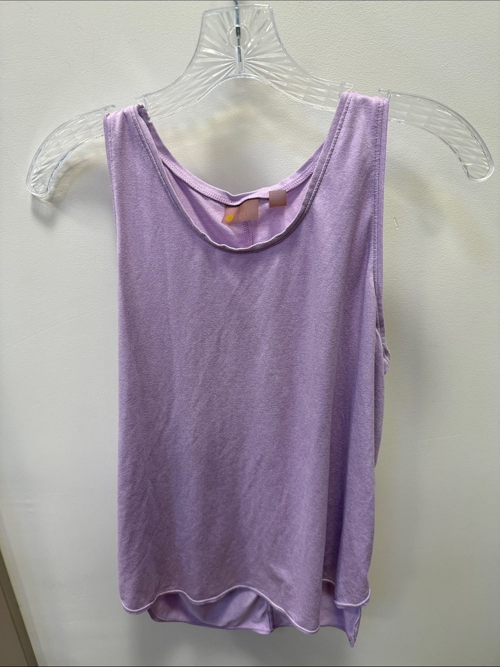 Zella Lavender Scoop Neck Tank Top